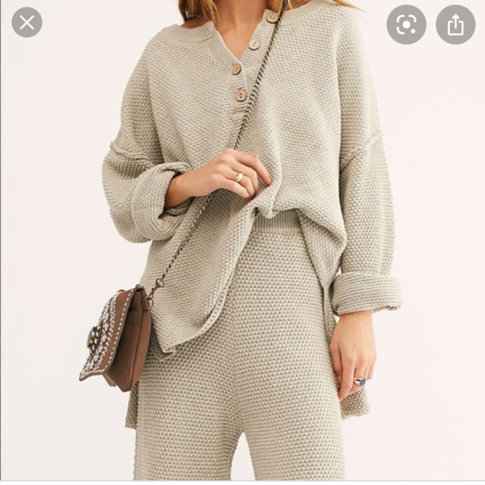 Free People Hailee Sweater Set size XS